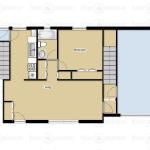 Floor Plan - Two Bedroom (Main Floor)